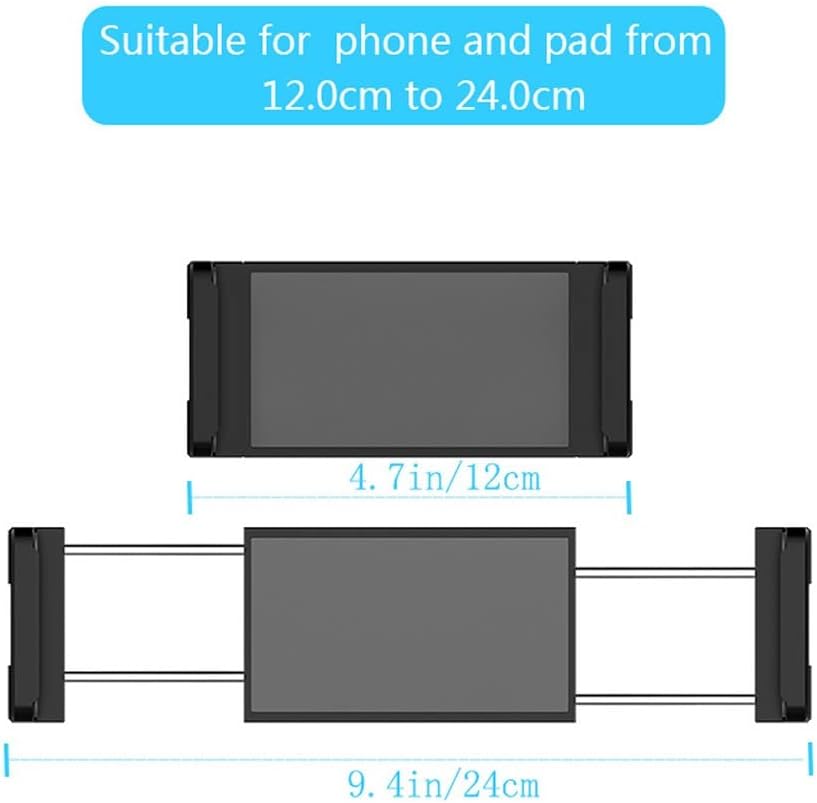 SDFGH Притежателя стойка за таблет Сгъваема Регулируема Въртяща се на 360 ° Тенис на скоба за мобилен телефон Поддръжка