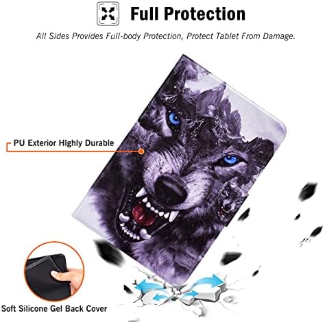 Калъф Galaxy Tab A8 10,5 10,5 сантиметра 2022 (SM-X200/X205/X207), поставка за гледане от различни ъгли, Защитно покритие
