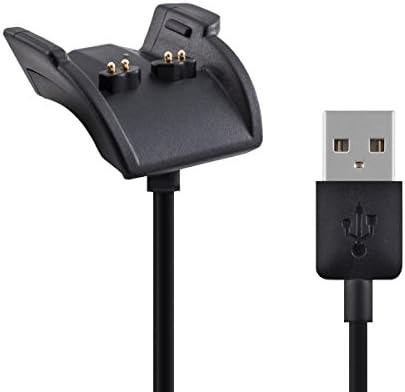 кабел за зарядно устройство kwmobile, Съвместим с USB кабел за Garmin Vivosmart HR Plus/Approach X40 - Зарядно устройство
