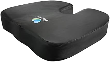 Много дебела Водоустойчив възглавница за седалката FOMI (18 x 16x 3,5) | Ортопедична пяна с памет ефект | Защита от урина