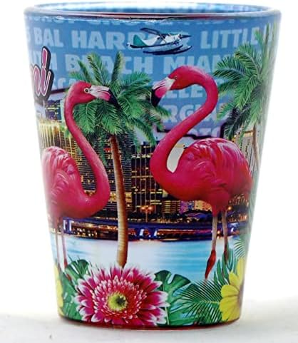 Маями, Флорида Нощ Фламинго В чаша и извън него