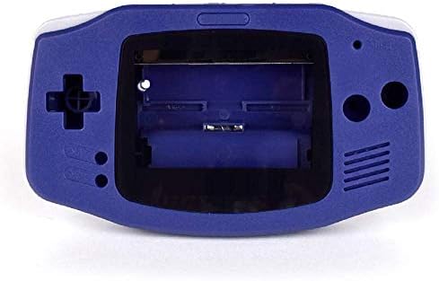 Преносим Комплект Бутони с пълен корпус на Shell Case Cover контролера на Nintendo Gameboy Advance GBA (лилаво)