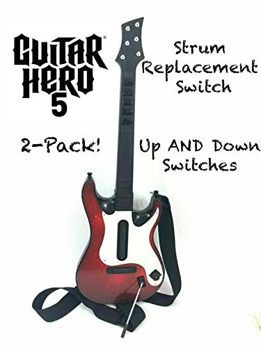 Комплект от 2 теми Guitar Hero Ремонт Смяна Ключ на Конците | GH 5 Les Paul | PS3, XBOX 360, WII