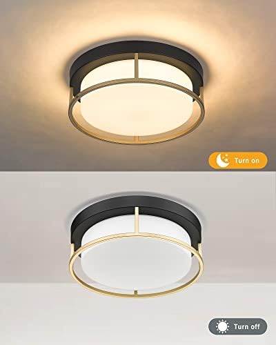 Модерен тавана лампа CALDION LED, 12 Инча, 24 W, 1100 лумена, лампа за скрит монтаж, с регулируема яркост от 3000 До