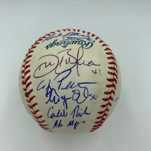 Екипът на Minnesota Twins 2012 Подписа Официален Договор с Bert Блайлевеном от Мейджър Лийг Бейзбол - Бейзболни Топки