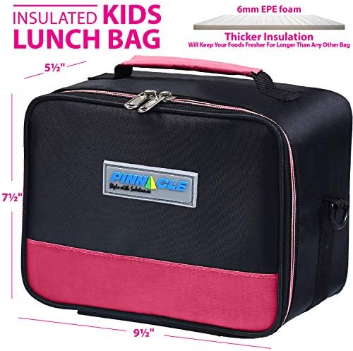 Чанти за многократна употреба обяд-бокс PINNACLE, Термосумка за обяд, За деца и възрастни - Обяд-бокс С ДОПЪЛНИТЕЛНО