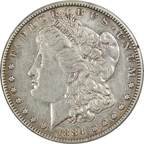 1884 Долар Морган XF EF Изключително тънка 90% Сребърна монета Артикул: I3819