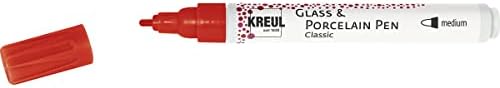 Kreul, 16403, (линия хоби, Порцелан, Кулата Блестящ, 2-4 мм), Черешово червено