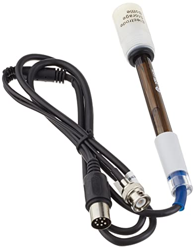 Електрод YSI 601102 pH/ATC с вграден датчик за температура за настолен рН-метър pH1000A, кабел с дължина 1 м