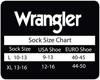 Wrangler Мъжки Чорапи с бесшовным пръсти Ultra Dri Western Boot 3 Чифта В опаковка