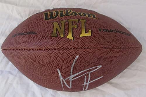 Футболен клуб NFL Наджи Харис с автограф на Уилсън, удостоверяване на PSA / ДНК, Про Боул, Питсбърг Стийлърс, Алабама