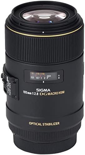 Макро обектив Sigma 105 мм F2.8 EX DG OS HSM за огледално-рефлексен фотоапарат Canon