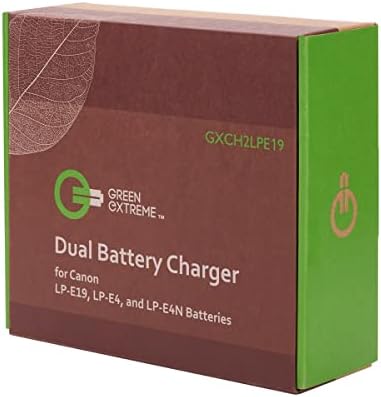 Зарядно устройство Green Extreme Dual за батерии Canon LP-E19, LP-E4 и LP-E4N