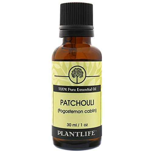 Ароматерапевтическое Етерично масло Пачули Plantlife - Директно от растенията, Чист Терапевтичен клас - Без добавки