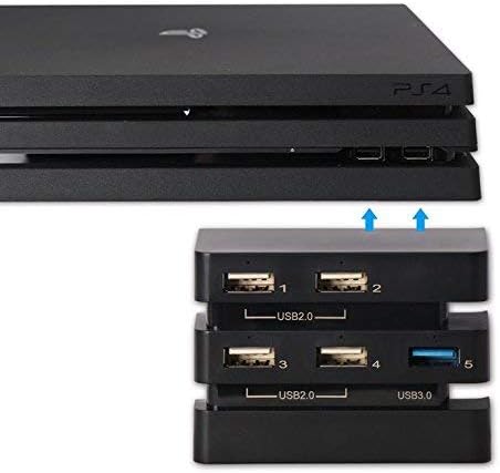 ОСТЕНТ USB 2,0 3,0 Hub Хост Порт удължителен кабел Адаптер за конзоли Sony Playstation 4 PS4 Pro