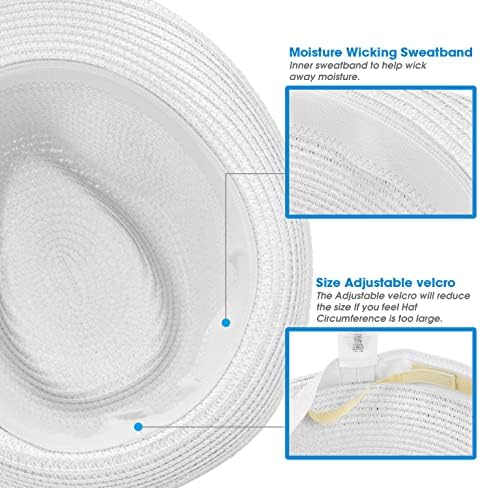 Слама Фетровая Шапка С Къси Полета, Упаковываемая В Хвърляне на Шапка-Трильби, Класическа Регулируема Панама, Лятна Плажна