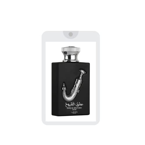 Lattafa Perfumes Ishq Al Shuyukh Silver EDP Тестер - Парфюм вода Унисекс 20 мл | Карамел, Шафран, Зърна Тонка, Велур,