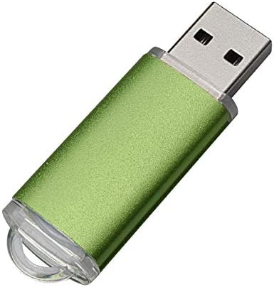 100ШТ 2,0/3,0 USB Флаш памет Pen Drive Memory Stick Стик за палеца Черен (2,0 / 64 GB, зелен)