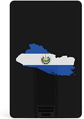Карта на Хартата на Салвадор USB Memory Stick Бизнес-флаш-памети Карта, Кредитна карта Форма на Банкова карта