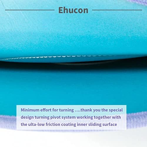 Ehucon завъртане възглавница за седалка, въртяща се на 360 градуса, лесно преносим завъртане на диска възглавница за