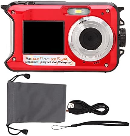 Двойна Водоустойчив Цифров фотоапарат с екрани, 10-подножието Водоустойчив Цифров фотоапарат, Micro USB 2.0 с водоустойчива