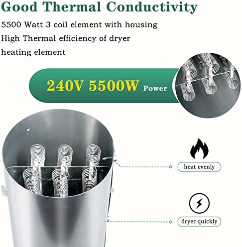 Комплект нагревателни елементи сушилни 134792700 Включва Термоограничитель 137032600 и термостат 3204267 за сушилня Electrolux