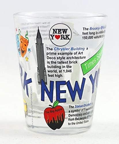 Забележителности Ню Йорк Колаж От Чашки ТМО