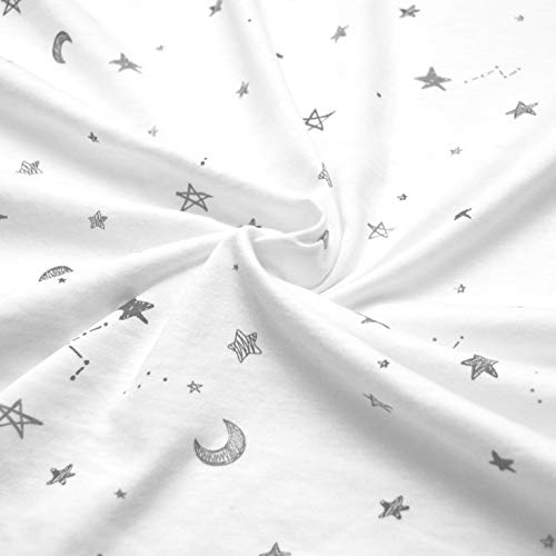 Комплект спално бельо за детска креватчета American Baby Company, стандартен чаршаф за легло от памук и Подплата