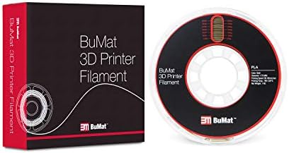 Конци за 3D-принтер BUMAT PLA, 1,75 мм (злато), бобини с тегло 1 кг (2,2 кг), гарантирано прясна, точност +/- 0,02 мм,