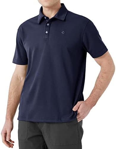 Мъжка риза с къси ръкави NAVISKIN, тениски за голф UPF 50+, бързо съхнещи улични тактически ризи с дълъг и къс ръкав