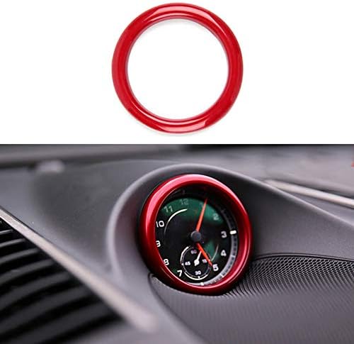Централните Часовник на арматурното табло на автомобила, Околните Компас, Алуминий Пръстен, Стикер с Логото на Porsche