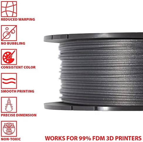 Конци за 3D-принтер PLA, Конци XYZprinting PLA 1,75 мм, Точност +/- 0,02 мм, Бобини с тегло 1 кг (2,2 кг), 1,75 мм, PLA