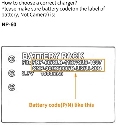 NP-60 LCD USB зарядно устройство за Fujifilm FinePix 50i, 601, F401, F401 Zoom, F410, F410 Zoom, F601, F601 Zoom, M603,